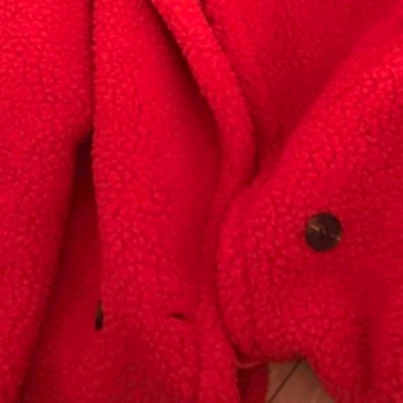 LADY IN RED Faux sherpa Teddy Coat - Picture 11 of 11